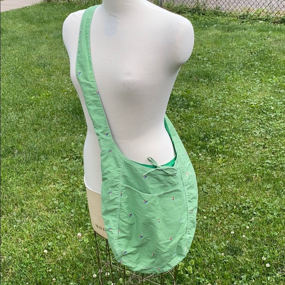 3/$20 Across the body large canvas bag